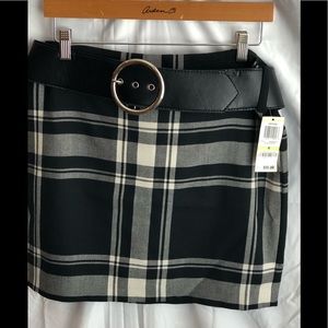 INC plaid skirt NWT